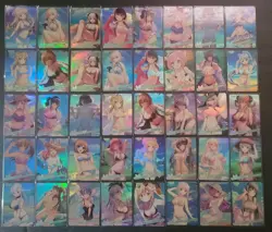 Genki Parade Goddess Story summer love Waifu 40 card Lot SSR - Image 1