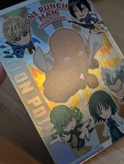 Union Arena One Punch Man Action Point Card UEPR/OPM-AP02 Holo Foil NM CCG TCG - Image 4