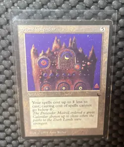 MTG Stone Calendar ** The Dark ** English (LP) - Image 1