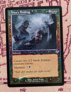 MTG Foil Gisa's Bidding Retro Frame Innistrad Remastered NM - Image 1