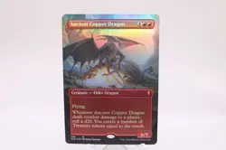 Ancient Copper Dragon (Borderless) Commander Legends: Battle for Baldur's MTG - Image 1
