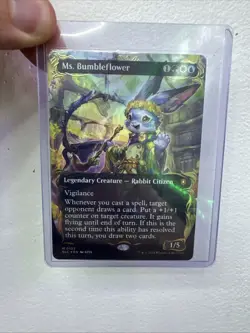 Ms. Bumbleflower Raised Foil Magic The Gathering M 0103 Bloomburrow Mint - Image 1