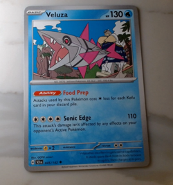 VELUZA 045/142-Stellar Crown-Pokemon Card-NM - Image 1