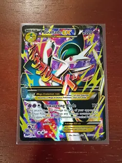 Pokemon TCG M Gallade EX Full Art Holo Rare Card 100/108 XY Roaring Skies - Image 1