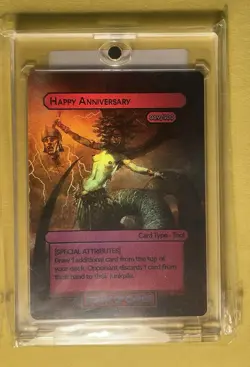 Divorced Dads TCG Court Of Chaos Holo Foil Rare Serialized Trading Card - Image 2