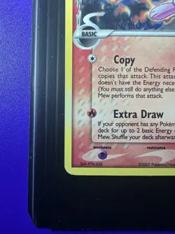 Pokemon TCG Mew Pop Series 5 Promo Holo Card 3/17 Delta Species, Pokeball Error - Image 5