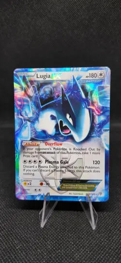 Lugia EX 108/135 | Team Plasma | Plasma Storm Ultra Rare Pokemon Card | LP - Image 1