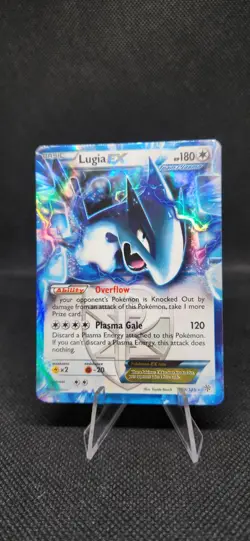 Lugia EX 108/135 | Team Plasma | Plasma Storm Ultra Rare Pokemon Card | LP - Image 3