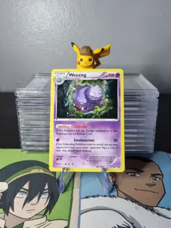 Pokemon Weezing XY163 Holo Promo Pokemon Card - Image 1