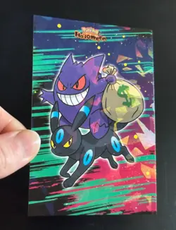 Pokemon Halloween Card Database Peru Exclusive Card Gengar Umbreon - Image 1