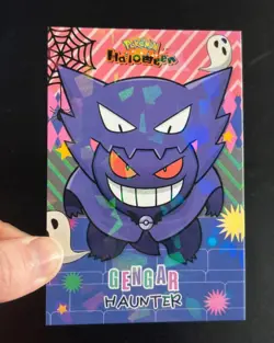 Pokemon Halloween Card Database Peru Exclusive Card Gengar Poncho - Image 1