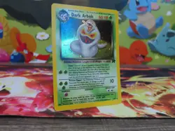 Dark Arbok 2/82 Team Rocket Holo Pokemon Card NM Pack Pull Penny Sleeve - Image 2