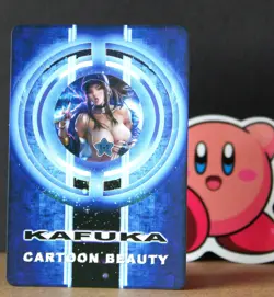 ACG VERY Sexy Card - K/DA Akali (Blue) - League of Legends sexy waifu boobs V-V - Image 3