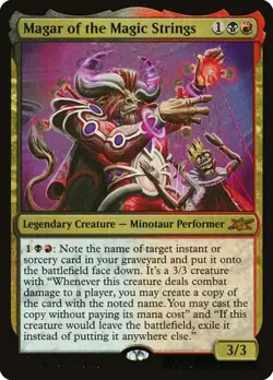 Magar of the Magic Strings - Galaxy Foil Unfinity LP MTG - Image 1