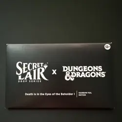 MTG Secret Lair Death Is in the Eyes of the Beholder I New Dungeons & Dragons - Image 1