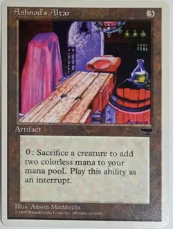 Ashnod’s Altar ×4 - Antiquities 1994 - NM/LP - Vintage Artifact Set - MTG - Image 4