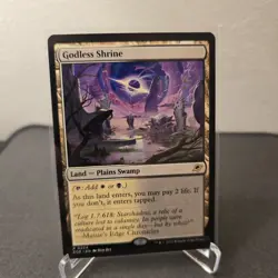 MTG Godless Shrine 254 Regular Rare Edge of Eternities EOE - Image 1