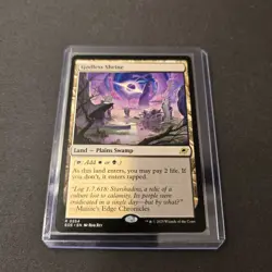 MTG Godless Shrine 254 Regular Rare Edge of Eternities EOE - Image 2