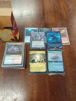 MTG: Bulk rares lot all sleeved in all colors very few duplicates and uncommons - Image 1