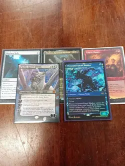 MTG: Bulk rares lot all sleeved in all colors very few duplicates and uncommons - Image 4