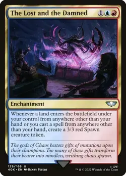 The Lost and the Damned - Surge Foil Warhammer 40,000 LP MTG - Image 1