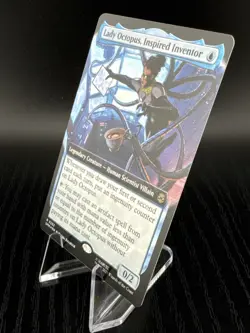 MTG Lady Octopus, Inspired Inventor 0252 Foil (Extended Art) Marvel’s Spider-Man - Image 2