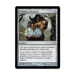 WOTC MtG Modern Masters 2013 Vedalken Shackles (MR) EX - Image 1