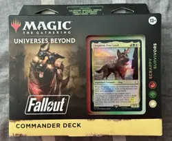 SEALED Fallout Commander Deck - Scrappy Survivors - New w/ Collector Booster MTG - Image 1