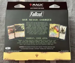 SEALED Fallout Commander Deck - Scrappy Survivors - New w/ Collector Booster MTG - Image 2