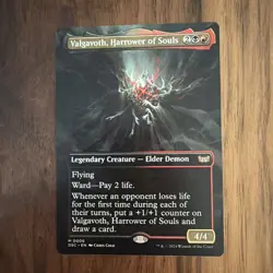 Valgavoth, Harrower of Souls - Extended Art DSC NM MTG - Image 1