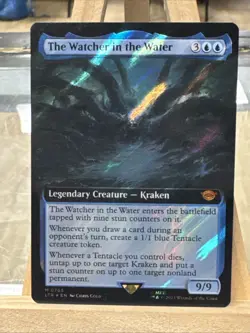 MTG *Watcher in the Water Extended Art Surge foil X1* (NM) Lord of the Rings - Image 1