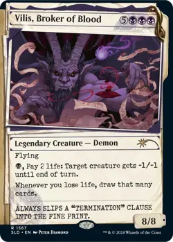 1 x Vilis, Broker of Blood - Secret Lair (1567) - MTG Magic: the Gathering - Image 1