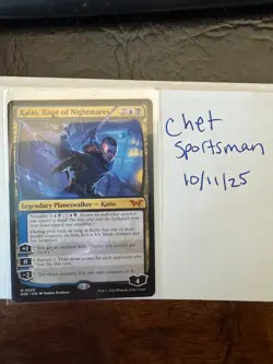 Kaito, Bane of Nightmares Duskmourn NM mtg - Image 1