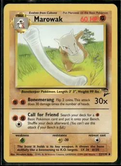 Pokemon Jungle #39/64 Marowak Uncommon - Image 1