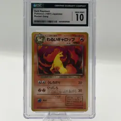 Pokemon Dark Rapidash 1997 Japanese #78 CGC 10 - Image 1