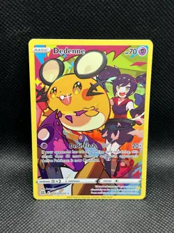 Dedenne TG07/TG30 ULTRA RARE HOLO Brilliant Stars Trainer Gallery SWSH09 Pokemon - Image 1