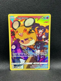 Dedenne TG07/TG30 ULTRA RARE HOLO Brilliant Stars Trainer Gallery SWSH09 Pokemon - Image 3