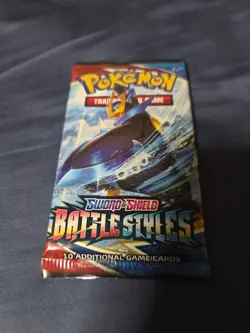 Pokemon Sword & Shield Battle Styles 4 Booster Pack Art Set - Image 2