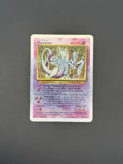 Reverse Holo Rare Mewtwo Legendary Collection 29/110 Pokemon TCG Nintendo - Image 1