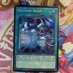 Yugioh Neutron Blast LCKC-EN041 Secret Rare NM - Image 1
