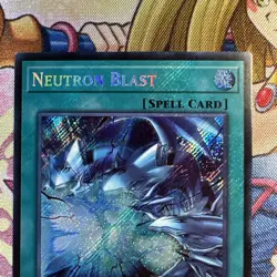 Yugioh Neutron Blast LCKC-EN041 Secret Rare NM - Image 2