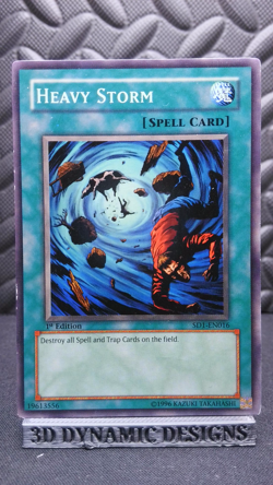 | Yugioh Heavy Storm SD1-EN016 1st Edition Structure Dragons Roar NM/LP 🔥 | - Image 1