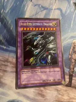 Yugioh Blue-Eyes Ultimate Dragon JMP-EN005 Secret Rare Limited Edition - MINT - Image 2