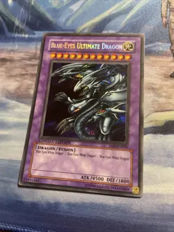 Yugioh Blue-Eyes Ultimate Dragon JMP-EN005 Secret Rare Limited Edition - MINT - Image 5