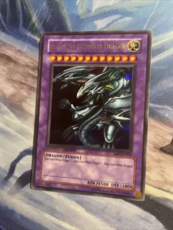 ULTRA RARE Blue-Eyes Ultimate Dragon JMP-EN005 Yugioh Jump - Limited Edition - Image 2