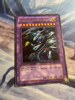 ULTRA RARE Blue-Eyes Ultimate Dragon JMP-EN005 Yugioh Jump - Limited Edition - Image 3