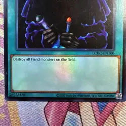 YUGIOH EXILE OF THE WICKED LCKC-EN100 ULTRA X3 (NM) - Image 2