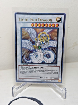 Light End Dragon LCGX-EN189 YuGiOh! TCG Ultra Rare 1st Edition - NM - Image 1