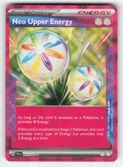 Pokemon Neo Upper Energy 162/162 SV05: Temporal Forces ACE SPEC Rare NM - Image 1