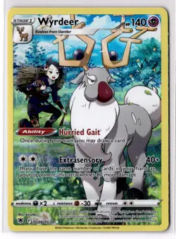 Pokemon Wyrdeer TG06/TG30 SWSH10: Astral Radiance Trainer Gallery Ultra Rare NM - Image 1